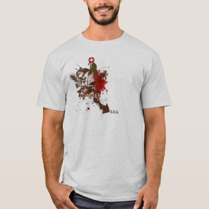 T-shirt décentré