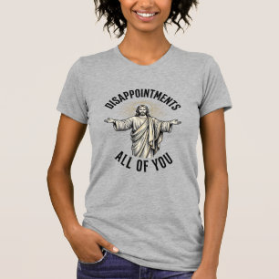 T-shirt Déceptions Vous Tous Tee-shirt Religieux Vintage