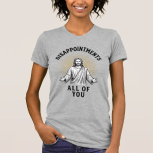 T-shirt Déceptions Vous Tous Tee-shirt Religieux Vintage