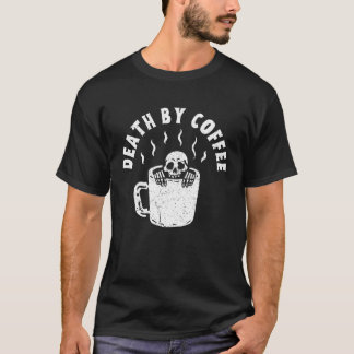 T-shirt Décès au café