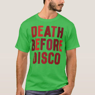 T-shirt Décès avant disco