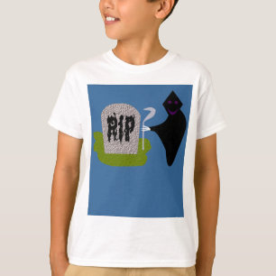 T-shirt Décès dans le cimetière Halloween Kids T Shirt