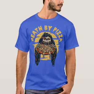 T-shirt Décès Par Pizza
