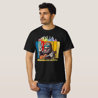 T-shirt Déchaînez-vous avec le Gorille du Groove – Amour d