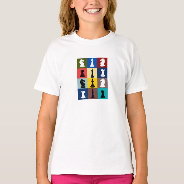 T-shirt d'échecs (Devant)