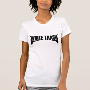 T-shirt Déchets blancs