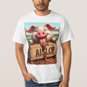 T-shirt Déchets de l'IA !