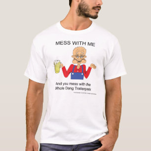 T-shirt Déchets de terrain de caravaning