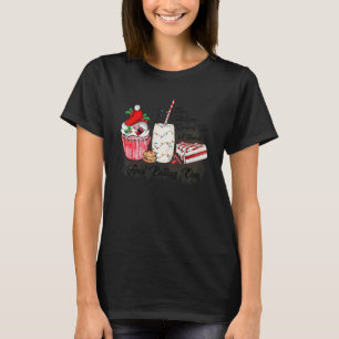 T-shirt Déchiré entre regarder comme un snack et manger un