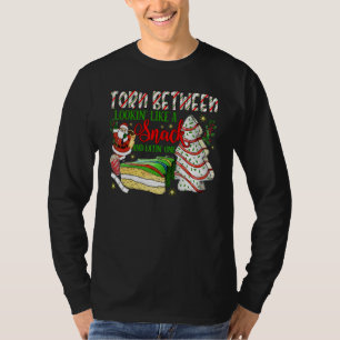 T-shirt Déchiré entre ressembler à un snack et en manger u