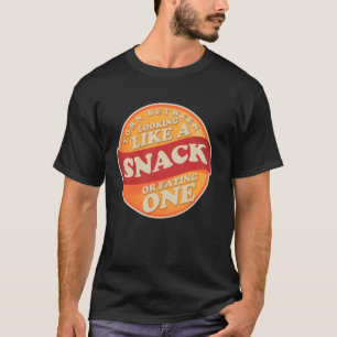 T-shirt Déchiré entre ressembler à un snack ou en manger u