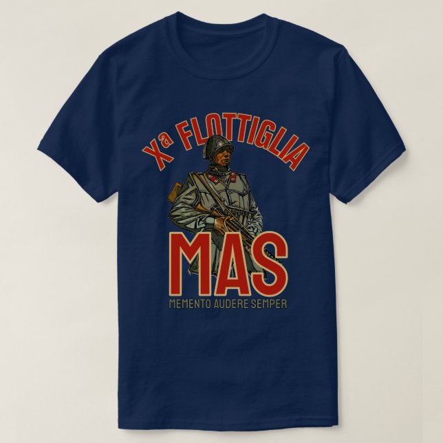 T-shirt Decima Flottiglia MAS (Design devant)