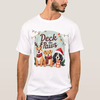 T-shirt Deck The Paws