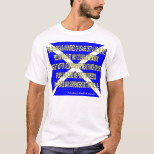 T-shirt Déclaration d'Arbroath