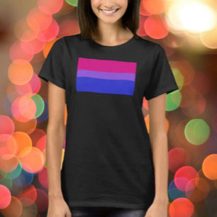 T-shirt déclaration de fierté Bi
