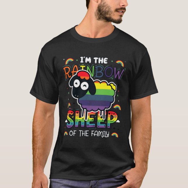 T-shirt déclaration de fierté de la famille de mou (Devant)
