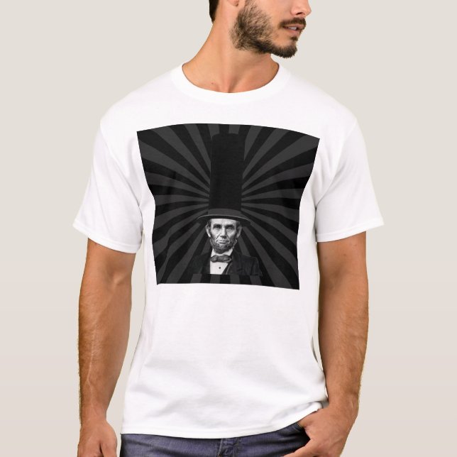 T-shirt Déclaration de mode présidentielle Abraham Lincoln (Devant)