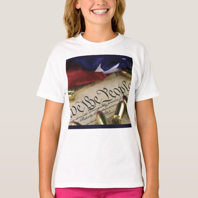 T-shirt Déclaration d'indépendance  (Devant)