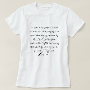 T-shirt Déclaration d'indépendance des États-Unis de 17