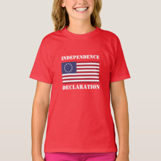 T-shirt DÉCLARATION D'INDÉPENDANCE Novel Fashion pour enfa