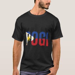 T-shirt Déclaration Hilarious Pogi Dans Le Drapeau Philipp