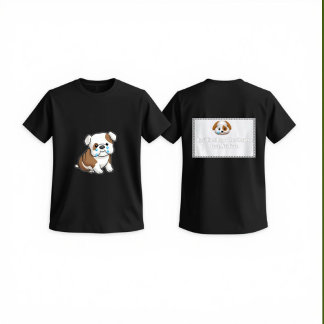 T-shirt Déclaration Ne Blessez Pas Les Chiens – Mo