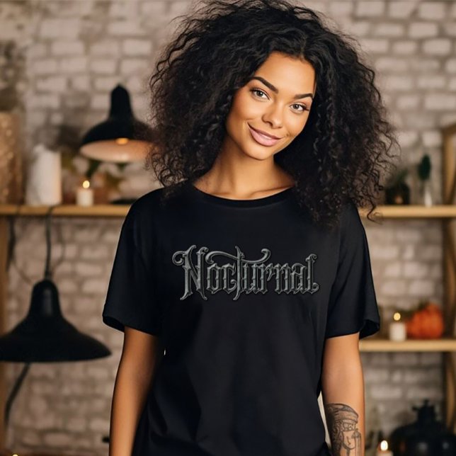 T-shirt Déclaration nocturne (Créateur téléchargé)