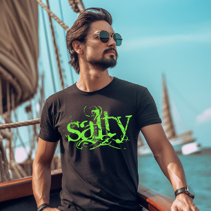 T-shirt Déclaration Salée
