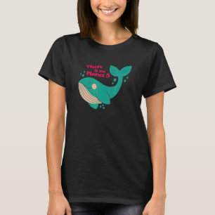 T-shirt Déclaration sur le changement climatique Il n'y a 