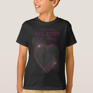 T-shirt D'éclipse totale du cœur solaire Astronomie