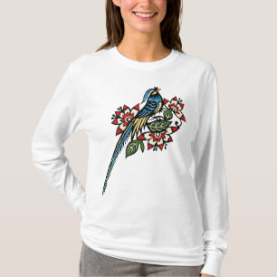 T-shirt Déco d'oiseaux asiatiques