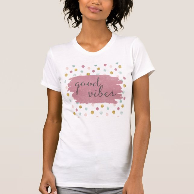 T-shirt Deco mou IV | Good Vibes (Devant)