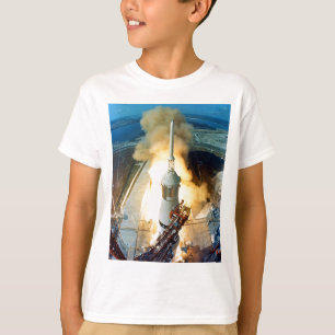 T-shirt Décollage du véhicule spatial d'Apollo 11 Saturn