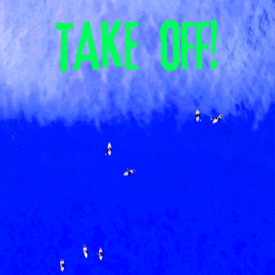 T-shirt Décollage ! terme surfeur attrape une vague