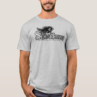 T-shirt Décollement de douille de logo de Seahawk long