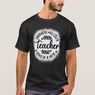 T-shirt Décolorée Reconnaissante Bénie Espèce De Bordel Re