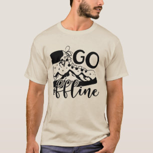 T-shirt Déconnectez-vous
