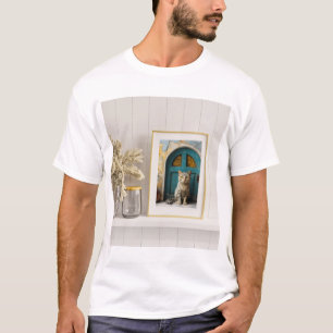 T-shirt Décoration Art Chat Moderne