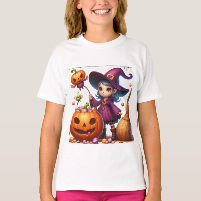 T-shirt Décoration Halloween (Devant)