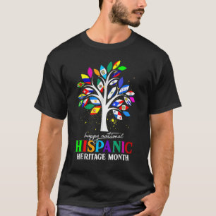 T-shirt Décoration Mois du patrimoine hispanique Commerce 