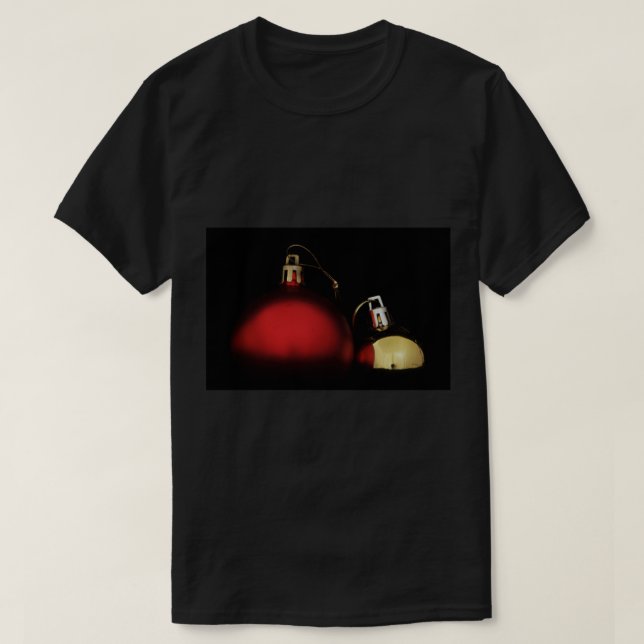 T-shirt décorations de noël (Design devant)