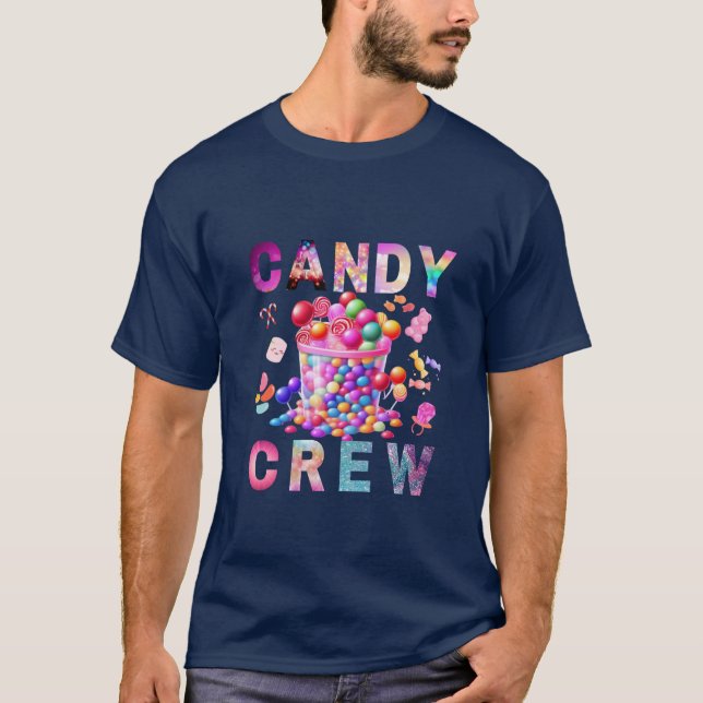 T-shirt Décorations d'équipage de bonbons Sweetie Candy Sq (Devant)
