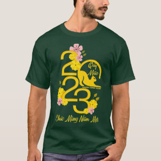 T-shirt Décorations du Nouvel An vietnamien Tet 2023 Chuc