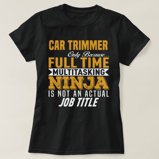 T-shirt Découleur de voiture (Design devant)