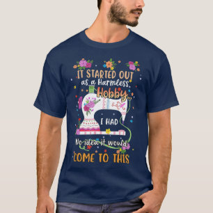 T-shirt Découpage Hobby sans danger Cadeaux de couture po