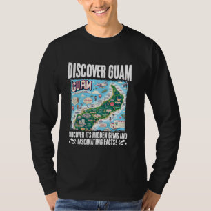 T-shirt Découvrez Guam Découvrez ses joyaux cachés et fait