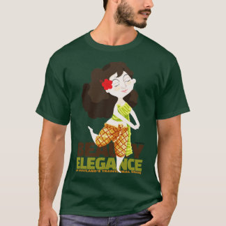 T-shirt Découvrez la beauté et l'élégance de Thailands Tra