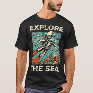 T-shirt Découvrez la mer