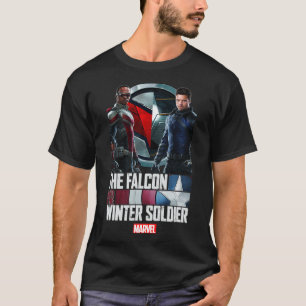 T-shirt Découvrez Le Faucon Et L'Affiche Soldat D'Hiver T-