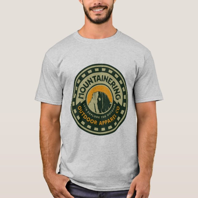 T-shirt Découvrez L'Extérieur (Devant)